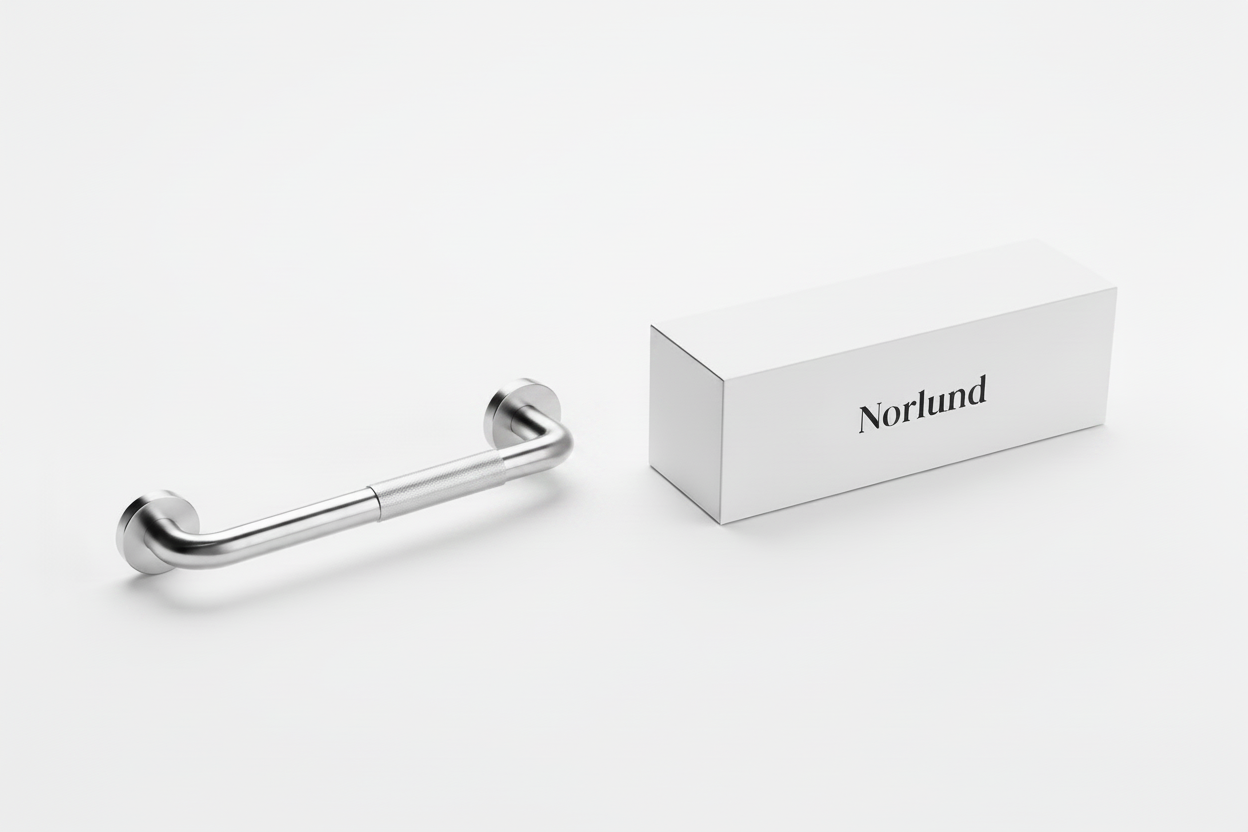 Norlund SafeGrip™ — Stainless Steel Shower Safety Bar